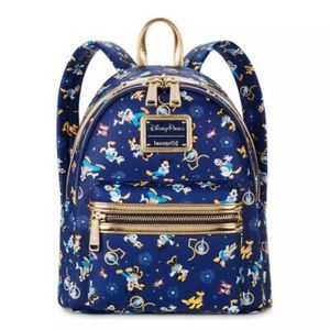 Disney World 50th Anniversary Loungefly Backpack AOP